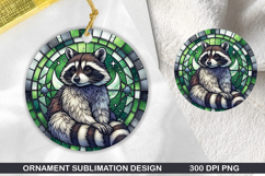 Animals Stained Glass Ornament Bundle, 30 High-Quality PNG Product Image 5