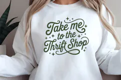 Take Me To The Thrift Shop PNG and SVG, 9 Colors Product Image 4