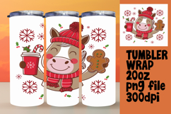 Playful 20oz Tumbler Template , Christmas Product Image 1