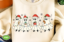 Spooky Christmas PNG, Christmas Ghost PNG, Merry Christmas Product Image 1