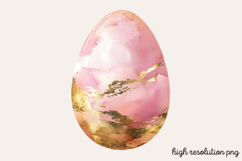 Pastel Pink Easter Watercolor Clipart Bundle PNG Product Image 4
