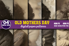 Old Mothers Day Photos Digital Bundle PNG Product Image 8