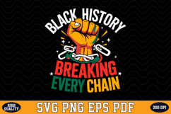 Black History SVG Design | SVG Cut files Product Image 1