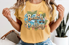 Beach Is Calling PNG, Tropical Summer Sublimation Design Product Image 7