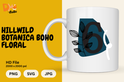 Hillwild Botanica Boho Floral Monogram Product Image 1