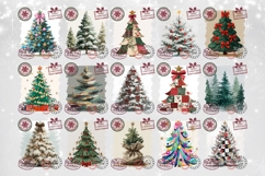 Christmas Tree Santa Sack Designs, Cartoon Christmas Bundle Product Image 7