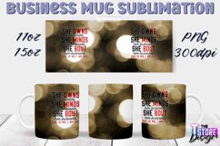 Business Mug Quotes Sublimation | 11 Oz 15 Oz Mug Design v.2 Product Image 1