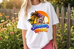 Summer Mood PNG sublimation |Beach &amp; Summer PNG T-Shirt Product Image 3