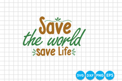 Earth day quotes SVG Design, Earth day SVG Design Product Image 7