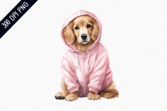 Valentine's Day DOG Sublimation PNG Design Product Image 1