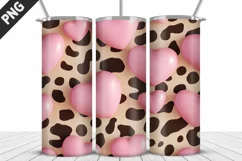 Valentines Love Skinny Tumbler PNG Wrap| Valentines Tumbler Product Image 4