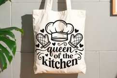 Queen Of The Kitchen Svg, Funny Kitchen Svg, Kitchen Sign. Product Image 8