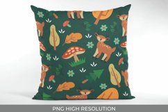 Cute Animal Autumn Pattern - Deer Product Image 1