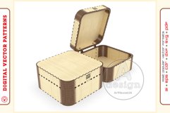 Box Organizer v21 - laser cut file - Glowforge ready SVG Product Image 7