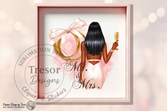 Mr And Mrs Bride Tumbler PNG Wedding Wrap Sublimation Design Product Image 7