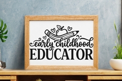 Early Childhood Educator Svg, preschool teacher Svg. Product Image 8