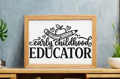 Early Childhood Educator Svg, preschool teacher Svg. Product Image 8