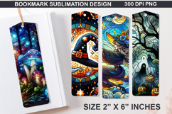 Bookmarks Sublimation - Halloween Holly Berries PNG Design Product Image 1