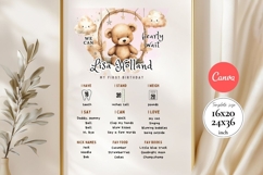 Baby Shower Welcome Sign Template 182 Product Image 2