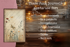 Simple Lined Junk Journal - Vintage Printable Paper Product Image 5