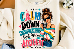 Sarcastic Humor Woman PNG, Funny Png Product Image 1