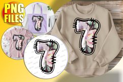 7 Doodle Letter Valentine Loving Whimsical Icon! Product Image 1