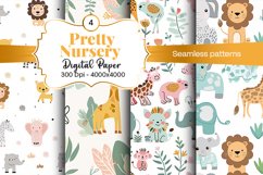 Nursery Seamless patterns and Seamless backgrounds Product Image 1