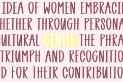 Gentle Hues - Handwritten Font Product Image 7