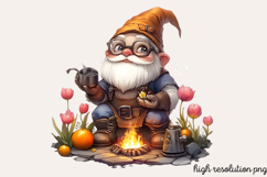 Steampunk Easter Sublimation Clipart PNG Product Image 1
