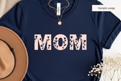 Floral Mom SVG Bundle, Mama Flower Text Cut Files Product Image 7