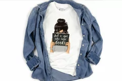 Just A Girl Who Loves Books | Book Lover Sublimation Design Product Image 1