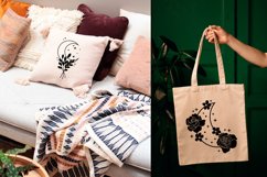 Floral moon svg bundle, Mystical svg, Moon phases svg Product Image 9