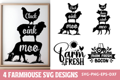 Farmhouse SVG Designs Product Image 1