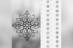 100 Procreate Snowflake Stamp Brushes Product Image 8