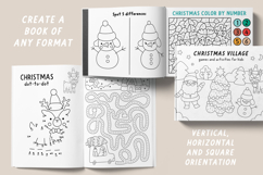 Christmas village coloring games and activities for kids Product Image 7