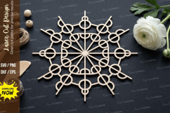 Trendy Mandala Cut Laser Cut SVG Bundle, Mandala Laser Cut Product Image 5
