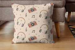 Indie Study Session Seamless Pattern, Digital Papers Product Image 7