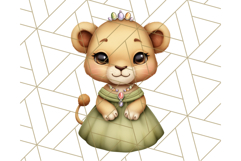 Princess Animal PNG Clipart with Crowns &amp; Royal Accessories Product Image 3