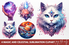 Magic And Celestial Sublimation Clipart Product Image 1