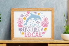 Live Like A Local Svg, Summer Beach Svg, Coastal Summer Svg. Product Image 8