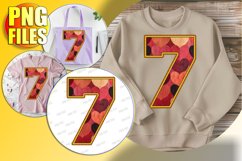 7 Doodle Letter Valentine Romantic Cheerful Charm! Product Image 1