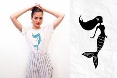 15 Mermaid SVG Bundle, Mermaid Silhouette, Mermaid Svg Product Image 7