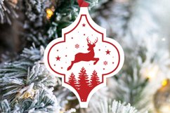 Arabesque Christmas Ornament SVG Bundle, Christmas SVG Product Image 8