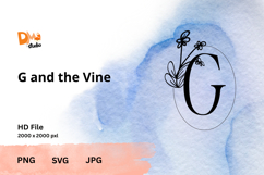 and the Vine Monogram Product Image 1
