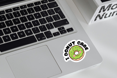 I Donut Care PNG | Funny Donut Sublimation Design | Sassy Product Image 2