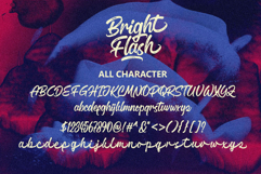 Bright Flash Script Font Product Image 9