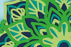 Mandala 3D Multilayer SVG/ 3D mandala/ Mandala paper cut Product Image 7