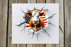 Cow & wall | 8 skinny tumbler Sublimation designs PL Product Image 3