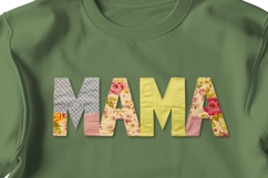 Vol.13 Patchwork Floral Mama- PNG Product Image 7