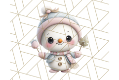 Playful Pink Nutcracker PNG, Pastel Christmas Clipart Product Image 3